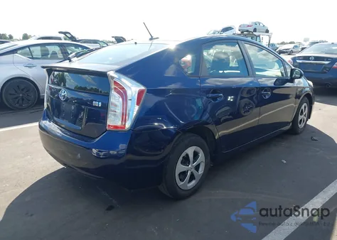 2012 Toyota Prius Three z USA, uszkodzony, nr VIN JTDKN3DU1C1536429